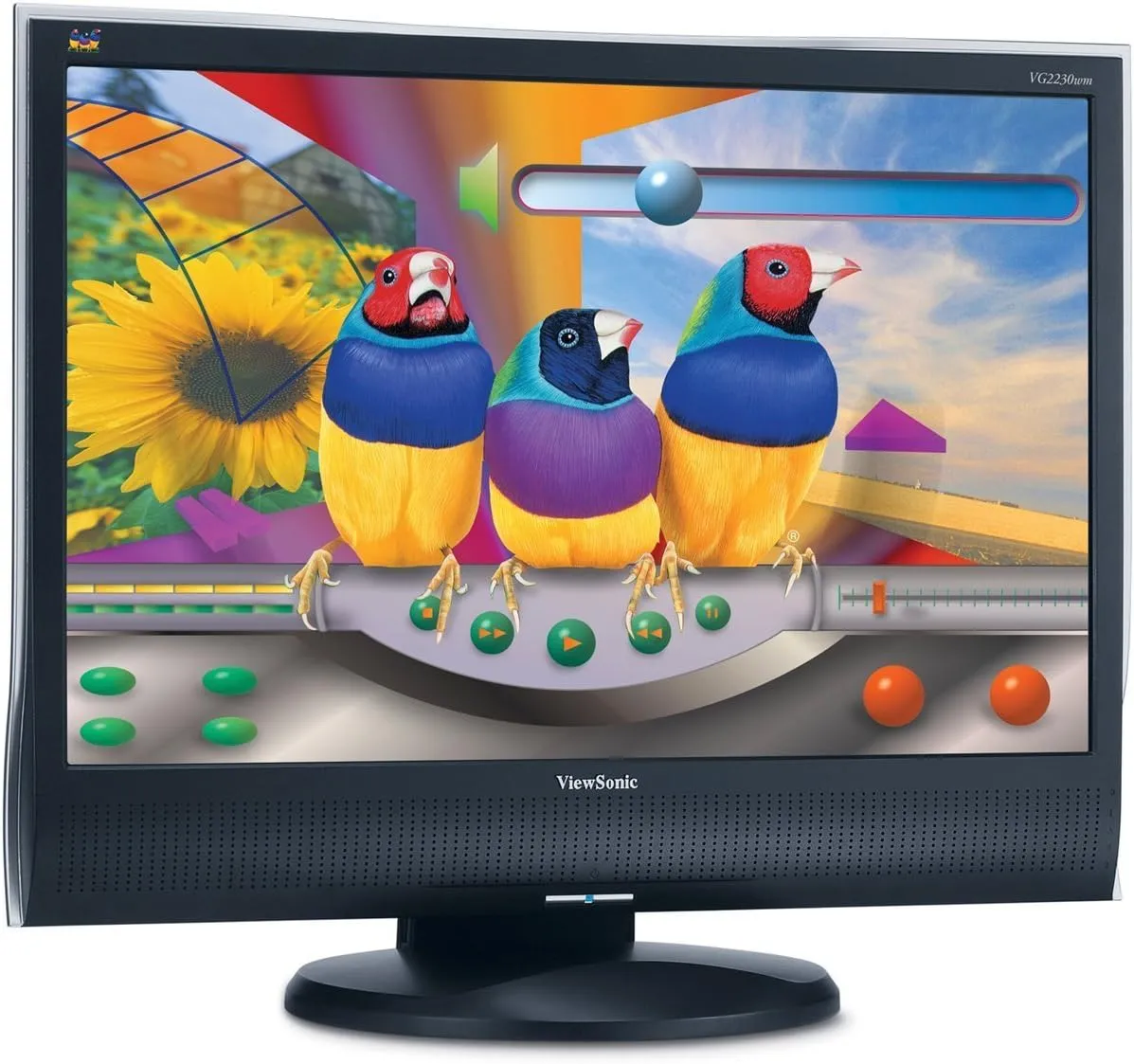 Viewsonic VA2230wm 22" Widescreen LCD Monitor Renewed